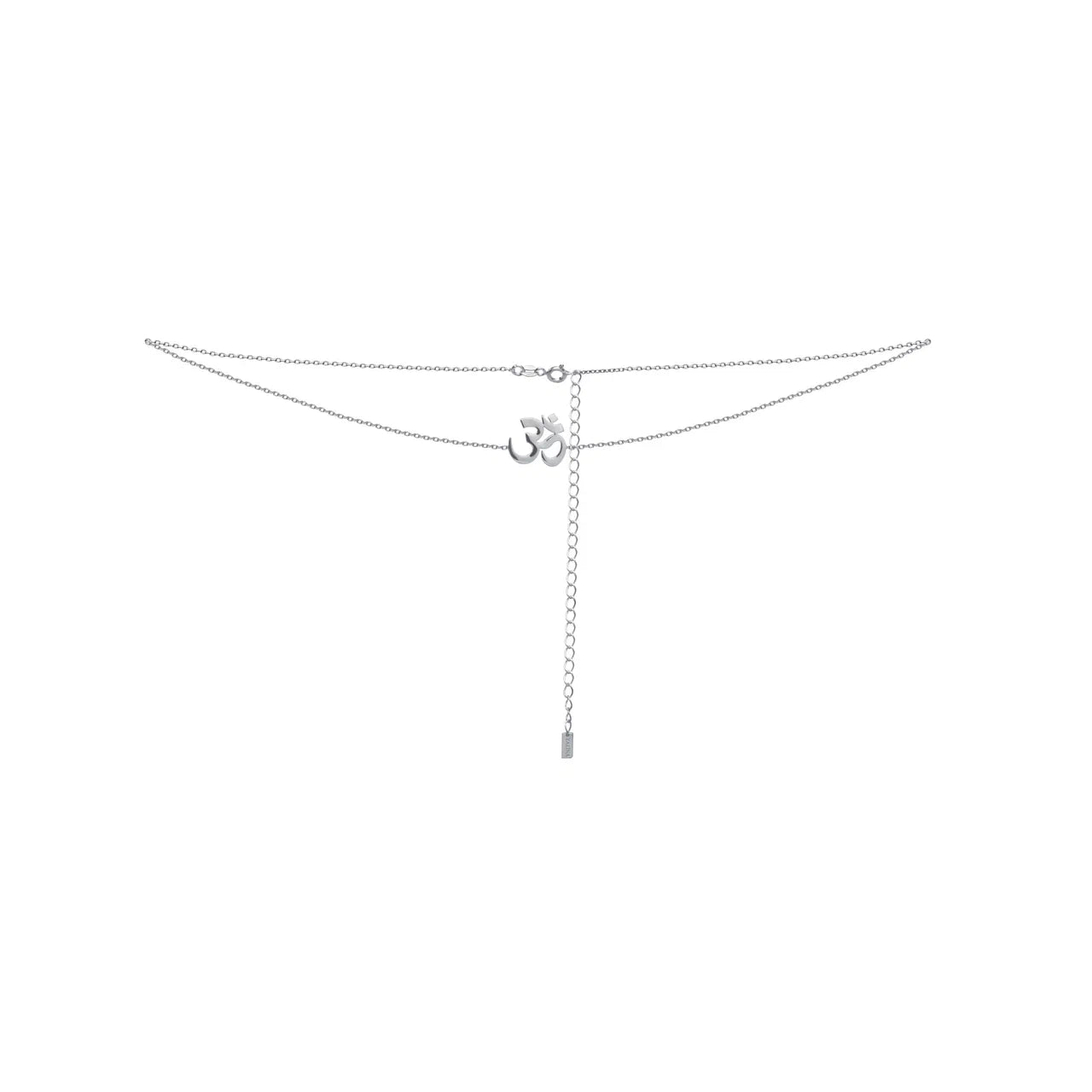 Om in silver